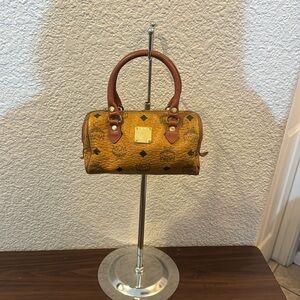 MCM Germany Micro Bag in monogram- NO Strap